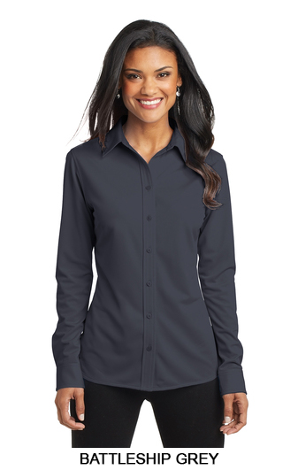 Port Authority&reg; Ladies Dimension Knit Dress Shirt