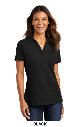 Port Authority&reg; Ladies C-FREE Cotton Blend Pique Polo