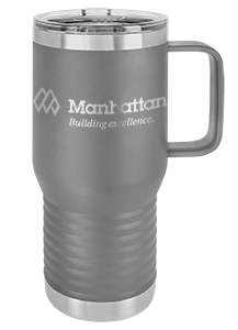 20 oz. Travel Mug with Handle