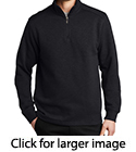 Port Authority Slub Fleece 1/4 zip pullover