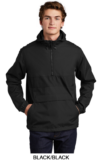 Sport-Tek&reg; Zipped Pocket Anorak