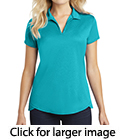 Port Authority Ladies Trace Heather Polo