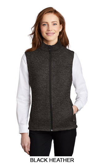 Ladies Sweater Fleece Vest