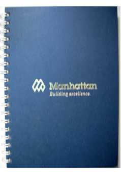 Spiral Notebook with Grid Pages