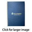 Spiral Notebook with Grid Pages