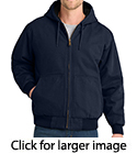 CornerStone&reg; Washed Duck Cloth Insulated Hooded Work Jacket