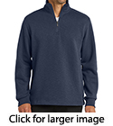Slub Fleece 1/4 Zip Pullover