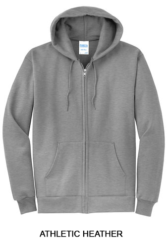 Full Zip Hooded Sweatshirt Unisex sizing